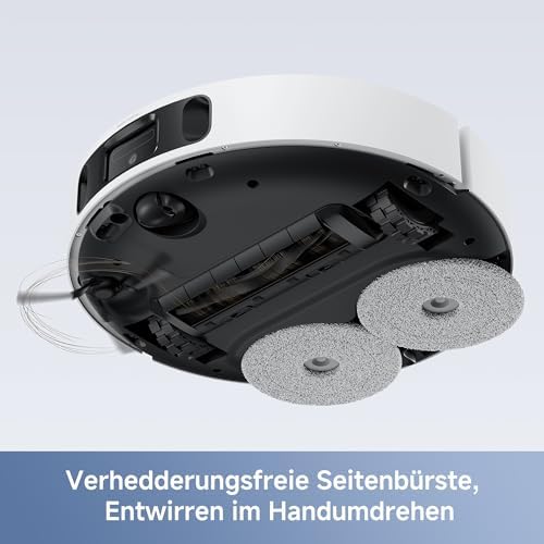E40 Ultra Saugroboter, Selbstreinigende Station & Ausfahrbarer Mopp