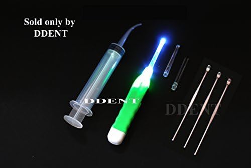Ddent Curve Irrigation Syringe &amp; Tosnil Stones remover tool kit tonsilloliths by DDent