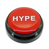 RIBOSY Rap Airhorn Talking Button | Hype Button - Air Horn Sound Effect Button (Batteries Included)
