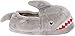 Shark Plush Slippers - Novelty Animal Slippers w/ Foam Support by Silver Lilly