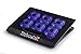 Techstick Laptop Cooler Cooling Pad with LED Display,Ultra Slim Portable USB Powered,6 Fans 2 USB Ports,Perfect for 12-17 Inches Laptops,Notebook