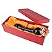Beauty7 Anal Plug Anal Butt Plug Flower End Glass Dildo Swirls Mushroom Glans Tip G-Spot Anal Vaginal Massager Pleasure Wand Sex Toy for Adult