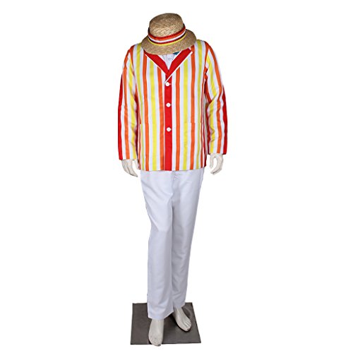 CosplayDiy Men's Costume Uniform for Mary Poppins Bert Cosplay - Image 4