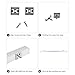 LED Closet Light, Cshidworld Rechargeable Built-in Battery Motion Sensing Light Wireless Portable 18-LED Under Pantry Cabinet Lighting Lamp (Off/On/Auto Switch)