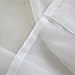 Deconovo White Sheer Curtains 84 Inch Length Grommet Voile Drape Curtains for Living Room 2 Panels 52x84 Inch