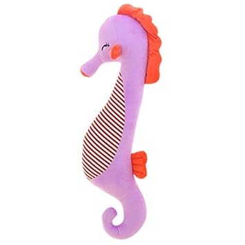 Amazon.com: 120 cm de rayas Seahorse Cuerpo Cojín de peluche ...