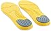 Orthotic Plantar Fasciitis Memory Foam Comfort Elevator Shoe Insole 1/2 Inch Height Increase (Yellow) Excellent Shock Absorption and Cushioning Best Insoles for Men n Women for Everyday Use -Large