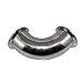 OD 51mm 2" Sanitary ferrule Pipe Fitting 90 Degree SS304 to Tri-clamp 64 MM