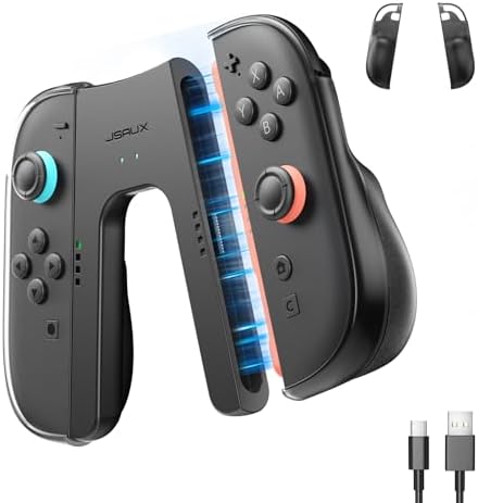 Amazon.com: One-Handed for Joy-Con Grip for Nintendo Switch
