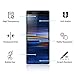 [2 Pack] PULEN Tempered Glass Screen Protector for Sony Xperia (10 Plus),HD Full Screen Coverage Anti-Fingerprints Anti-Scratch Bubble Free 9H Tempered Glass