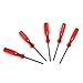 Foxnovo 5pcs Triwing Trigram Y-Tip Screwdrivers Screw Drivers for Nintendo Wii/DS/DS Lite/GBA (Red)