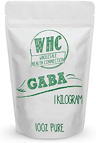 GABA Powder 1kg (4000 Servings) | Nootropic Supplement | Promotes Calm Relaxation and Stress Relief | Sleep Aid | Enhanced Muscle Mass | Faster Recovery Time