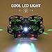 Dwi Dowellin Mini Drone Crash Proof RC Small Quadcopter One Key Take Off Landing Flips Rolls Nano Drones Toy for Kids Beginners Children Boys and Girls, Green