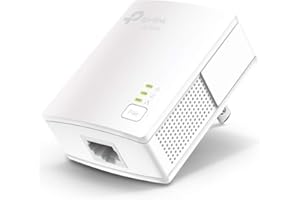 TP-Link AV1000 Powerline Ethernet Adapter - Nano Size, Gigabit Port, PlugPair&Play, Ethernet Over Power, Power Saving Mode, N