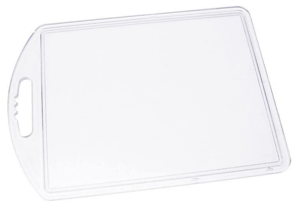 Fackelmann Chopping Board 35x25 cm Clear SAN Plastic