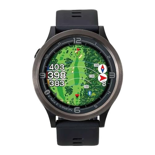 アサヒゴルフ GPSゴルフナビ EAGLE VISION ACE PRO EV-337 BK ウォッチタイプ ブラック商品画像