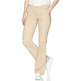 Unionbay Juniors Heather Slash Pocket Uniform Long Bootcut Pant, DP Navy, 0