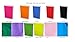 Book Cover book marker, 6 pack protective durable colored book covers with book markers