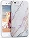 Imikoko iPhone 6s Plus Case, iPhone 6 Plus Marble Case Print Crystal for iPhone 6s Plus - Marble Pattern Slim Fit Snap On Hard Shell Back Case for iPhone 6/6S Plus