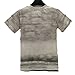 FaPlus Men's Fashion Lifelike Explosion clown Pattern 3D Print T-Shirts M