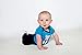 Hudson Baby Boys Bodysuit & Pant - Boy Dog, 3-6 Months