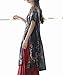 YESNO Women Casual Loose Bohemian Floral Print Dresses Summer Beach Swing Tank Dress with Pockets E01 (E81 Navy Blue, M)