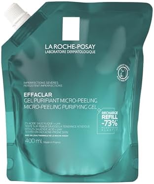 GEL MICRO-ESFOLIANTE PURIFICANTE EFFACLAR ECO-REFILL 400ML LA ROCHE-POSAY