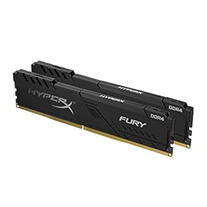 Hyperx Fury Hx432C16Fb3K2/16 Ddr4 (Kit 2X8Gb) 16Gb 3200Mhzcl15 Dimm 1Rx8, Zwart