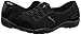 Skechers Sport Women's Breathe Easy Stealing Glances Fashion Sneaker, Black/Black, 8.5 M US