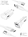 Samsung Galaxy Note 8 Charger Fast Type-C USB 2.0 Cable Kit by Ixir - {Fast Wall Charger + Fast Car Charger + 2 Type-C Cable}-(S8 / S8 Plus)