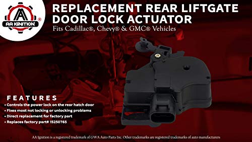 1 Rear+Liftgate+Door+Lock+Actuator