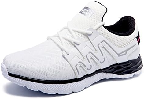 YiDiar Men's Breathable Lace Up Trail Running Shoes Gym Outdoor Athletic Trainers Road Sport Sneakers