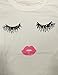 Haola Summer Fashion Women Cute Short Sleeve Printed Tops Casual T Shirt S-White