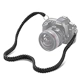 SOMA Camera Strap Paracord 550lb Vintage Camcorder Shoulder Neck Strap Belt for Canon Nikon Sony Olympus SLR DSLR Cameras (Black)