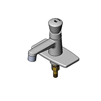 T S Brass B 0712 Vf05 4dp Sill Faucet Self Closing Metering 1 2
