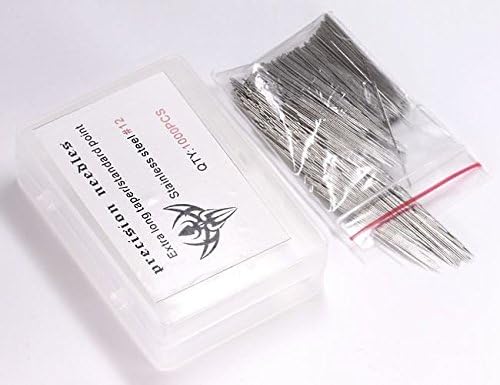 Precision Needles #10 BugPin 1000 Loose Tattoo Needles - Long Taper