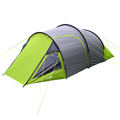 Wild Camping Cambrian 4 Man Person Camping Tunnel Tent Green Grey Buy Online In Andorra At Andorra Desertcart Com Productid 68251224