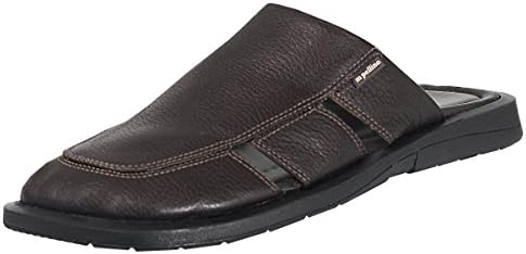 Handmade Genuine Dress Leather Sandals for Men Close Toe Slip On