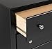 Prepac Sonoma Traditional Tall Nightstand Side Table with 3 Drawers, Functional Tall 3-Drawer Bedside Table 16