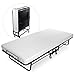 Milliard Premium Folding Bed with Luxurious Memory Foam Mattress – Perfect Guest Bed Featuring a Super Strong Sturdy Frame - Cot Size