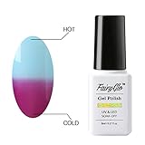 FairyGlo Chameleon Gel Nail Polish Temperature Color Changing UV LED Soak Off Dramatic Manicure Pedicure Fashion Gel Nail Varnish Beauty Decor 8ml 5720