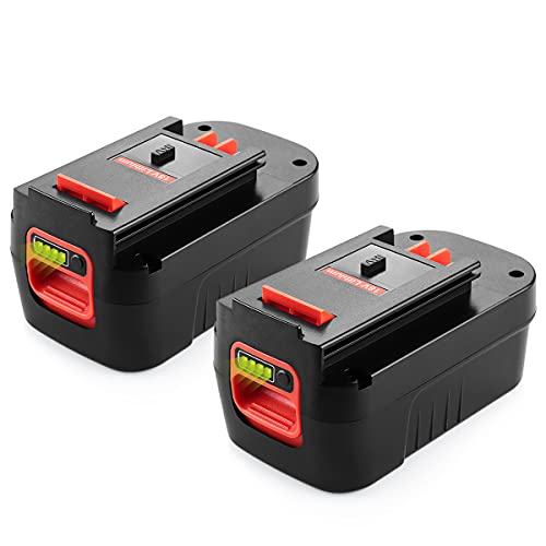 Energup Upgraded 2Pack Lithium HPB18 Battery for Black and