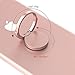 Finger Ring Stand 2 Pack ORYCOOL 360° Rotary Cell Phone Ring Holder Loop Grip Mount Universal Smartphone Kickstand Compatible with iPhone Samsung Galaxy Huawei etc-Black+ Rose Gold