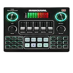 Bluetooth Audio Mixer Live Sound Card Audio