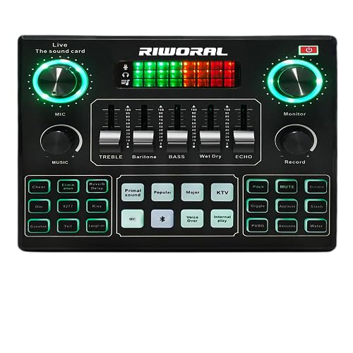 Bluetooth Audio Mixer Live Sound Card Audio