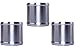 Hiwowsport 3inch Length Alloy Aluminum Hose Adapter 76mm Length Joiner Pipe Connector (51mm(2 inch))