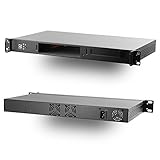 MITXPC M1U05 Mini 1U Rackmount Case with Front I/O Access, 250W 80+ Power Supply