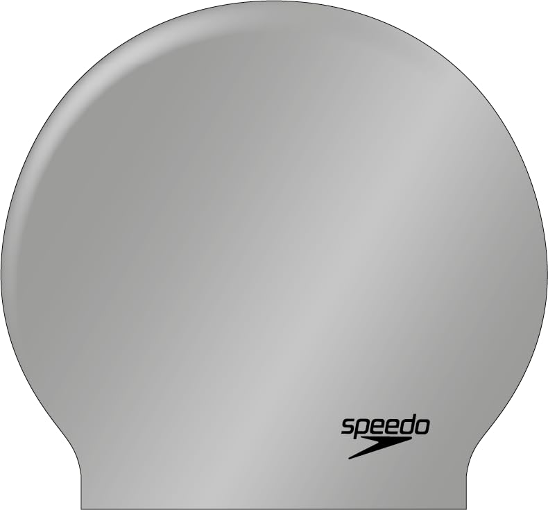 Speedo Unisex-Adult Swim Cap Silicone Long Hair