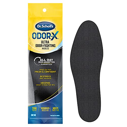 Dr. Scholls Scholl's Odor X Odor Fighting Insoles With Activated