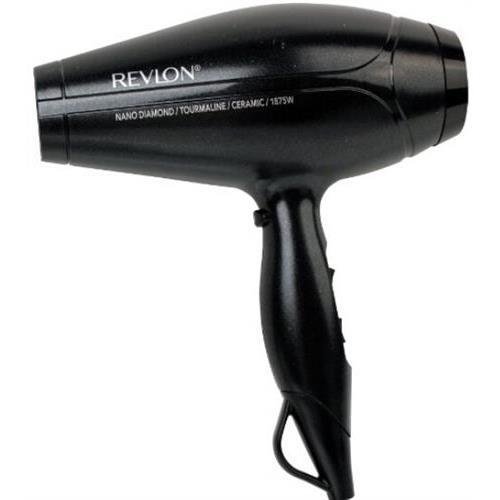 Helen Of Troy RVDR5111BLKD Revlon 1875W Nano Diamond Pro Styler, 1875 W, Black